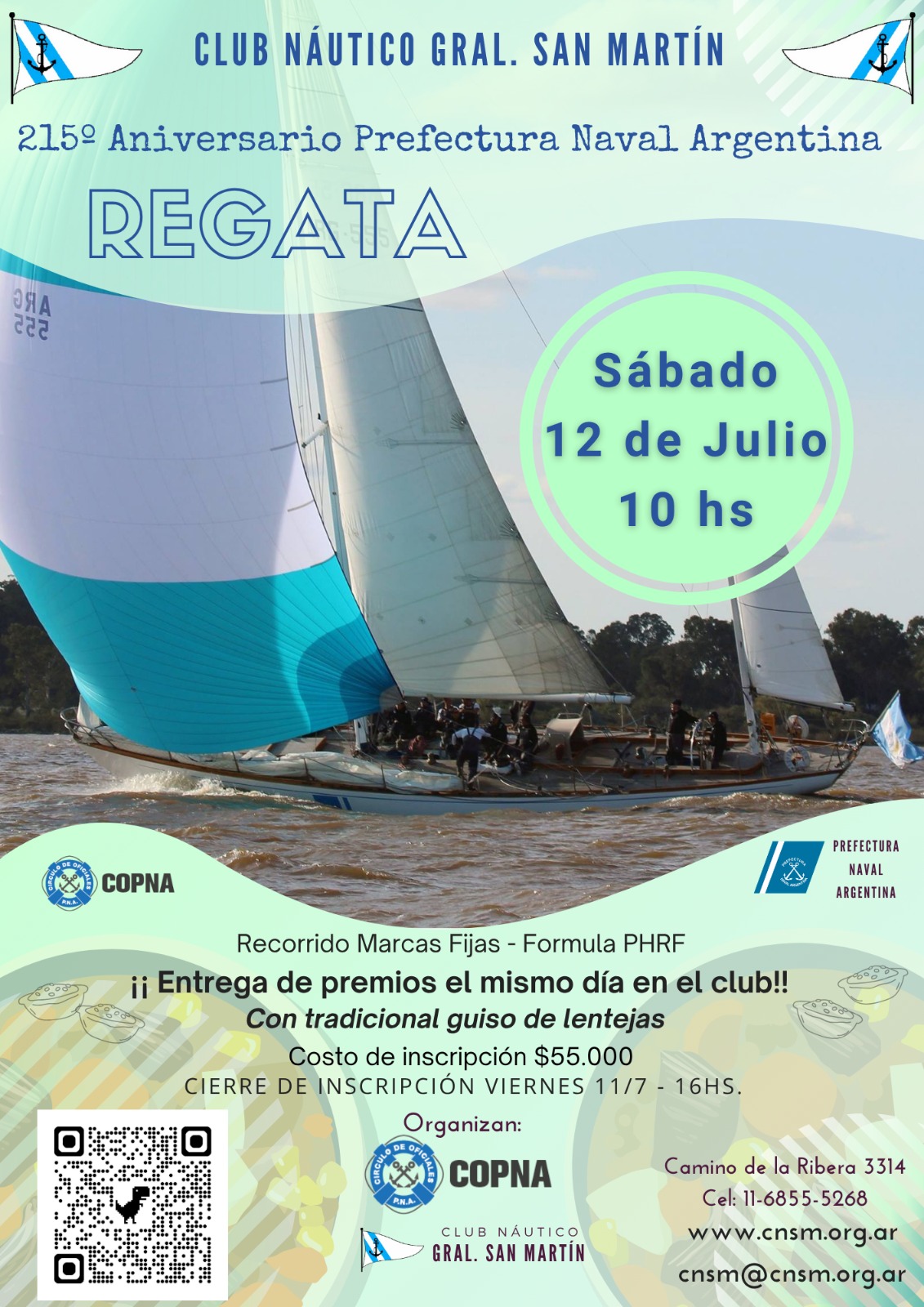 Flyer de regata