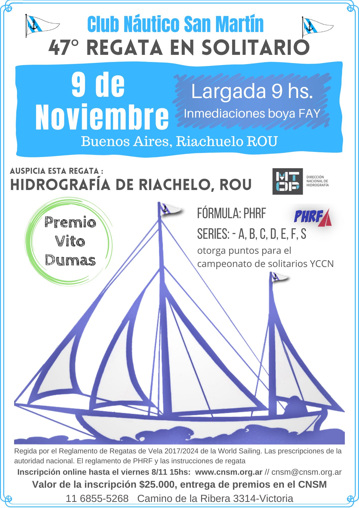 afiche Regata PNA